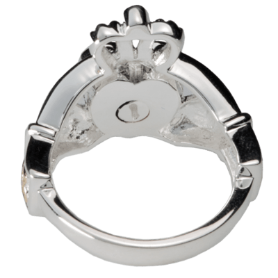 Love Claddagh Cremation Ring II